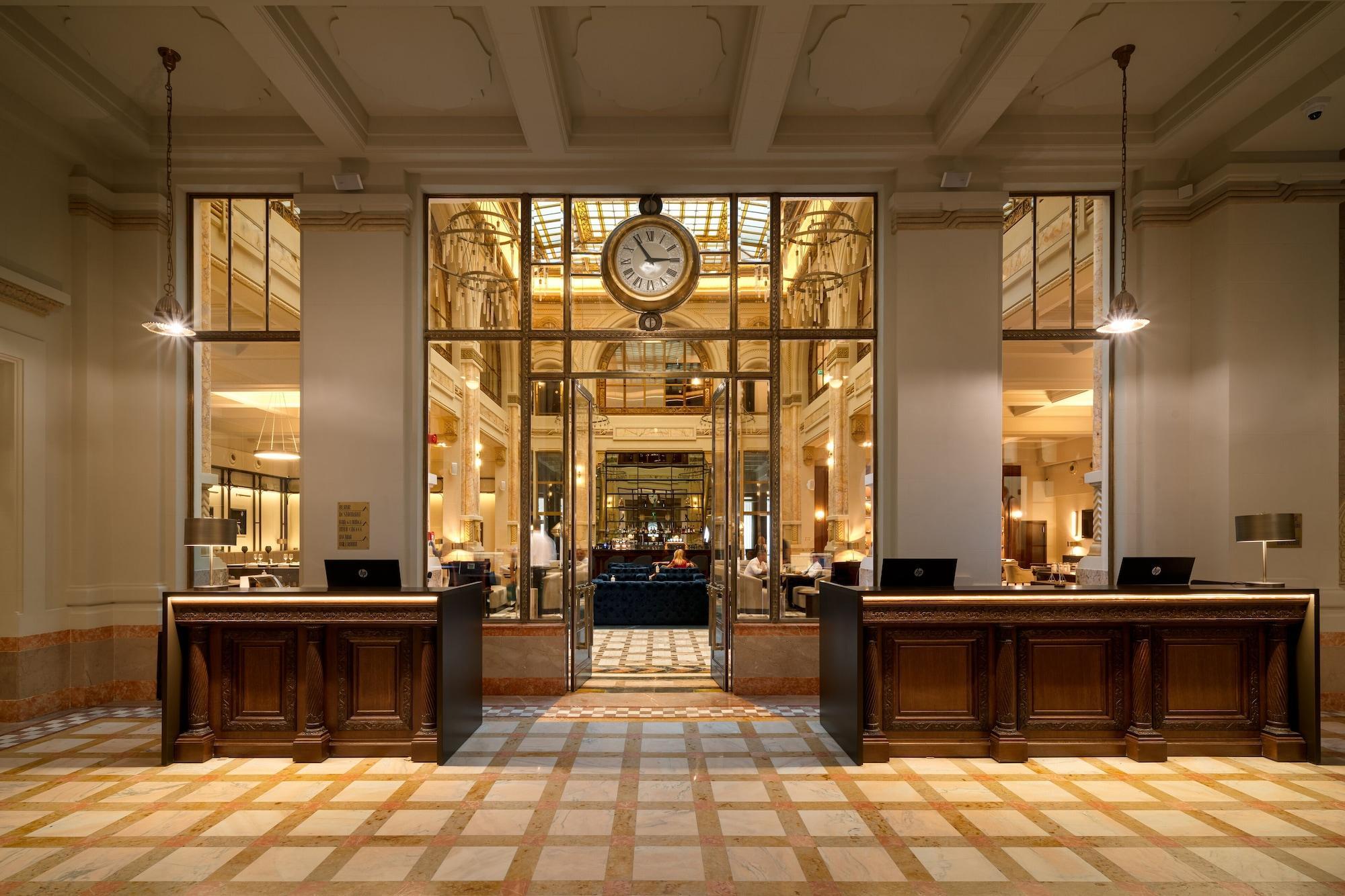 The Marmorosch Bucharest, Autograph Collection Hotel Exterior photo The lobby of the hotel