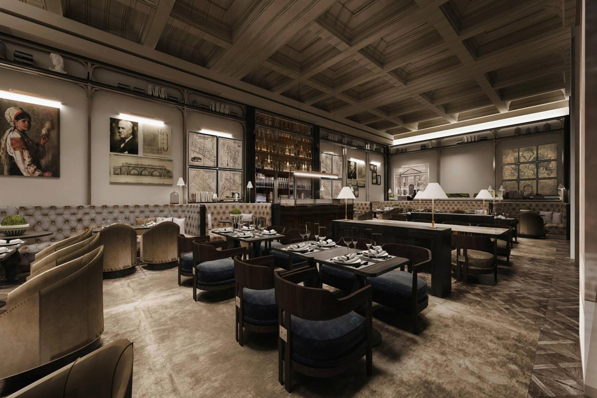 The Marmorosch Bucharest, Autograph Collection Hotel Exterior photo The interior of the restaurant