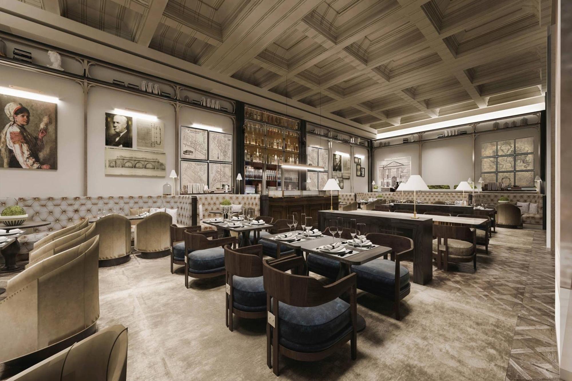 The Marmorosch Bucharest, Autograph Collection Hotel Exterior photo The interior of the restaurant