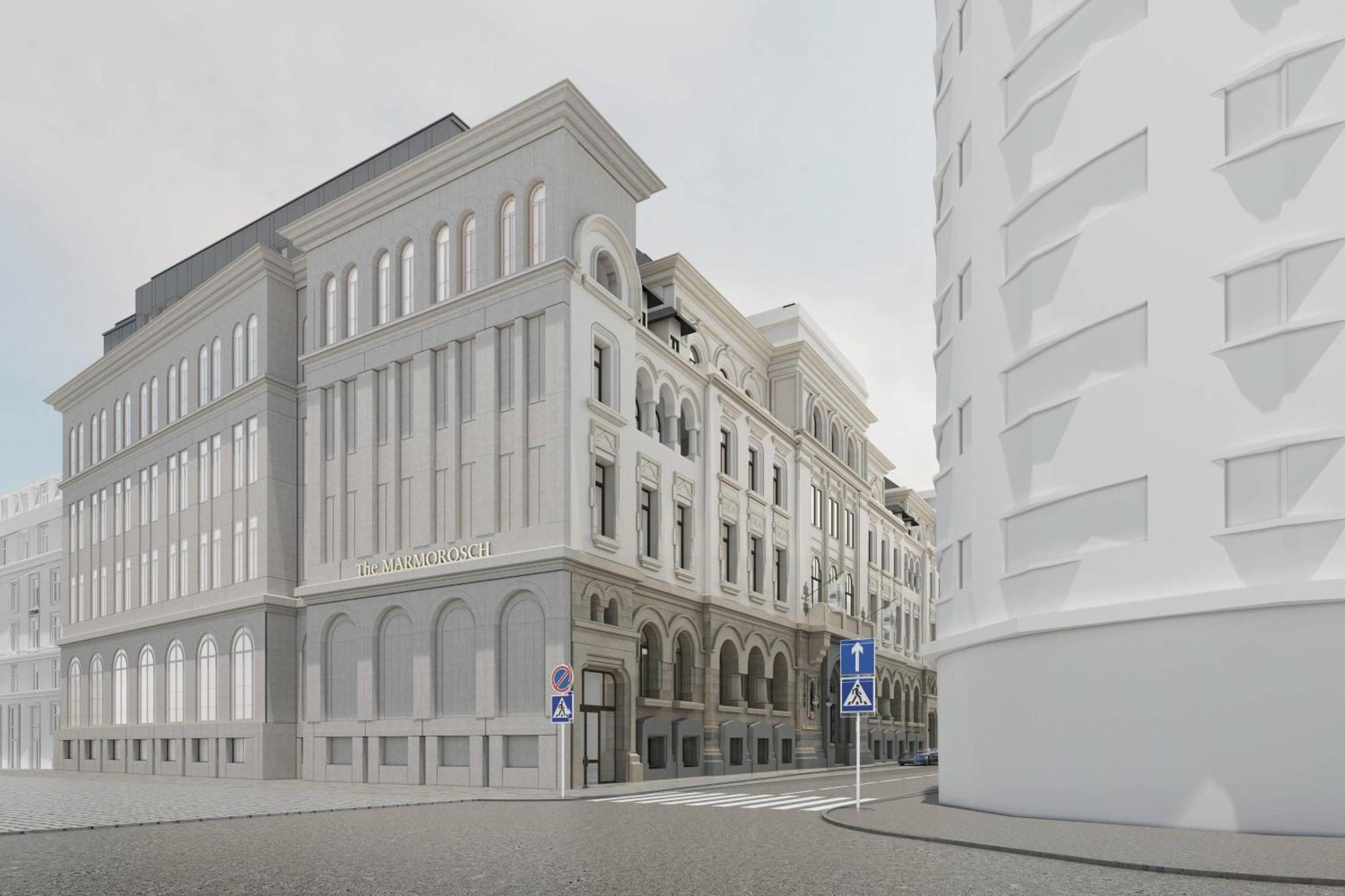 The Marmorosch Bucharest, Autograph Collection Hotel Exterior photo The proposed hotel