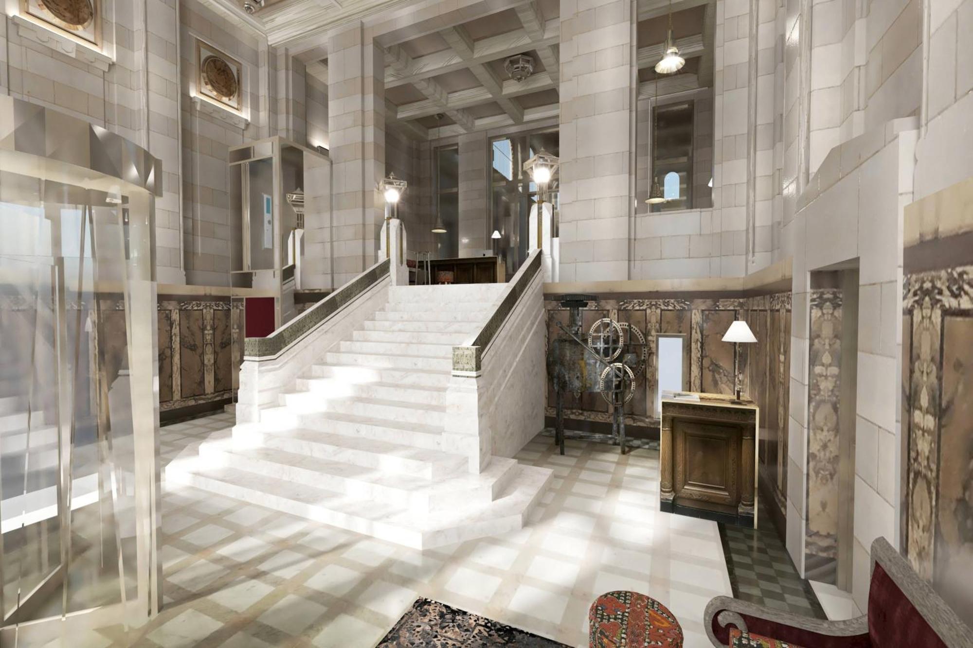 The Marmorosch Bucharest, Autograph Collection Hotel Exterior photo The lobby of the hotel
