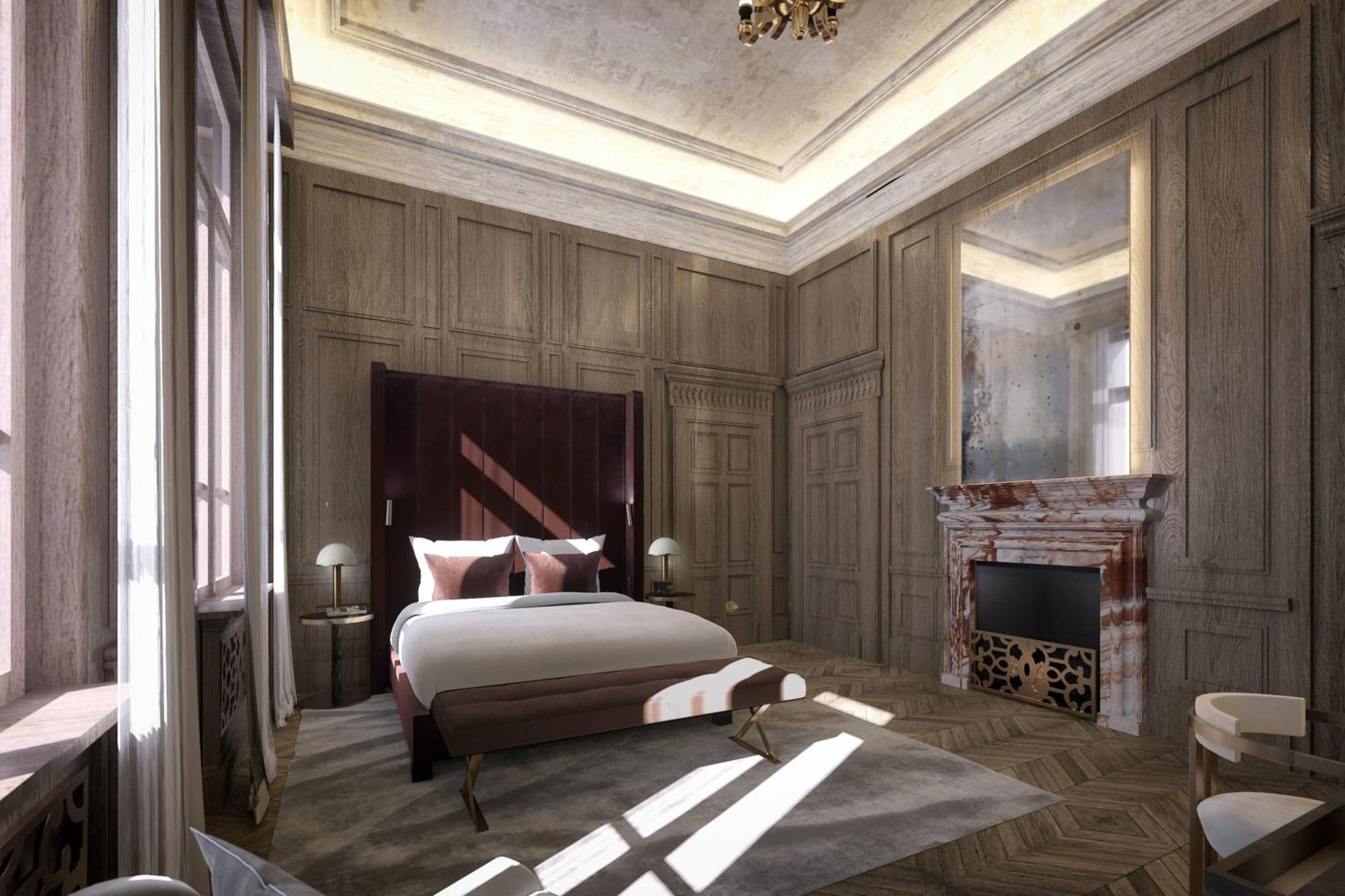 The Marmorosch Bucharest, Autograph Collection Hotel Exterior photo The bedroom of the 1906 suite