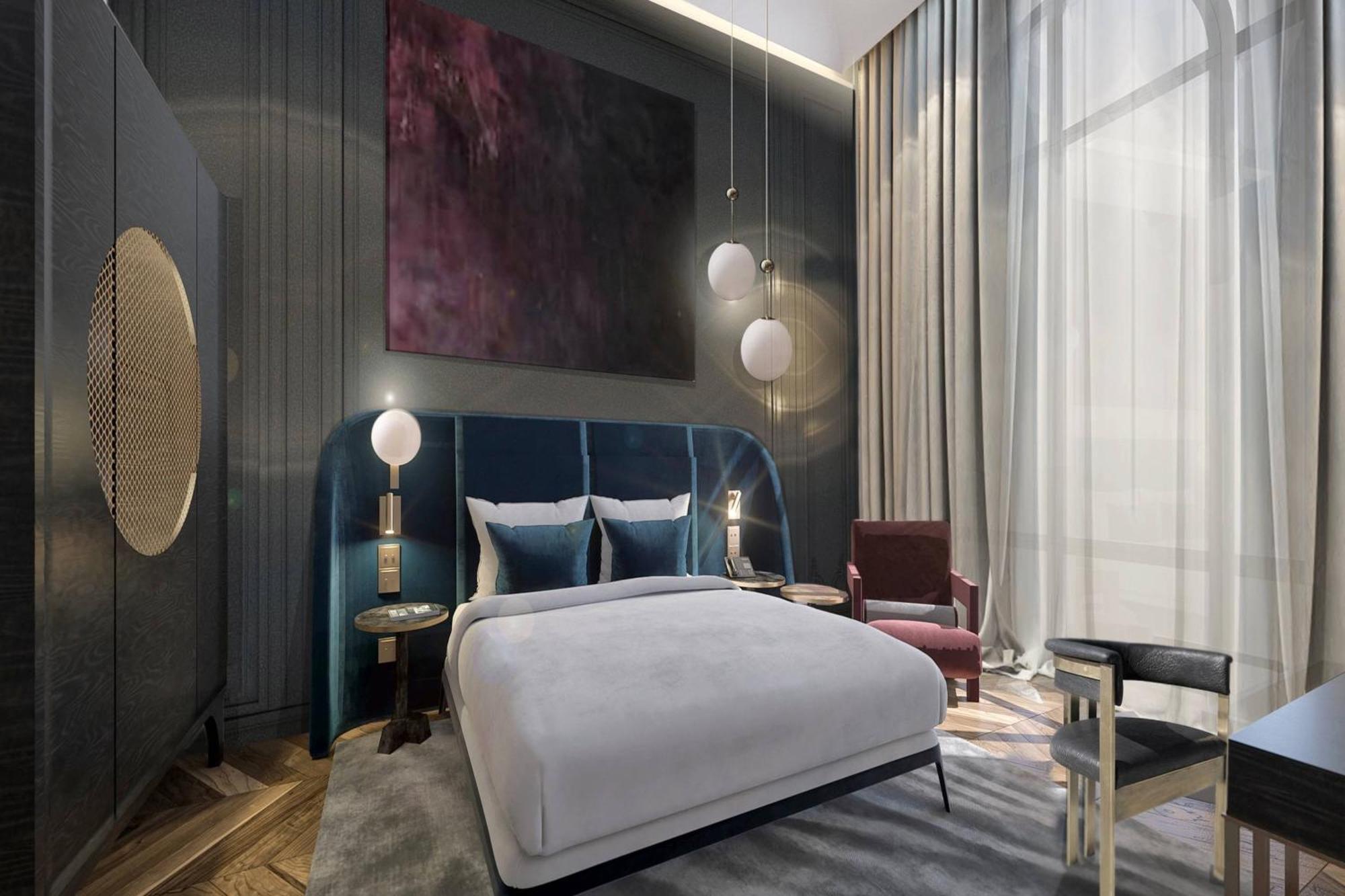 The Marmorosch Bucharest, Autograph Collection Hotel Exterior photo A bedroom at the hotel