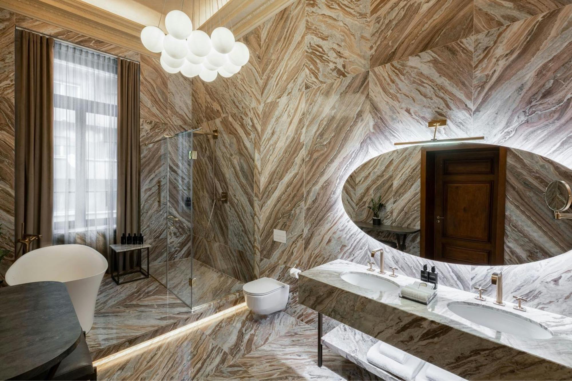 The Marmorosch Bucharest, Autograph Collection Hotel Exterior photo Bathroom